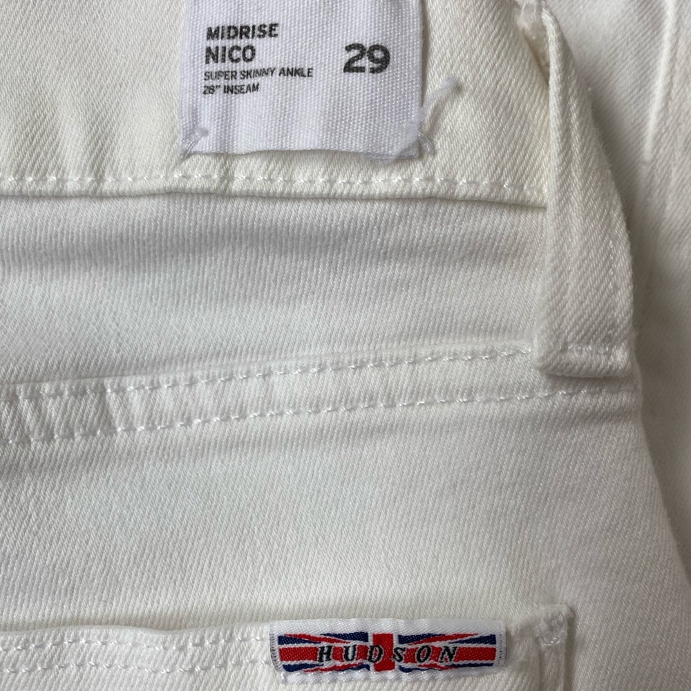 Hudson Nico Midrise Super Skinny Ankle